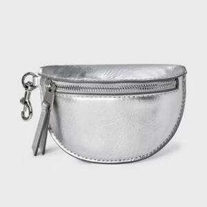 Universal Thread Silver Belt Bag Clip On Pouch